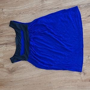 Rich blue tank